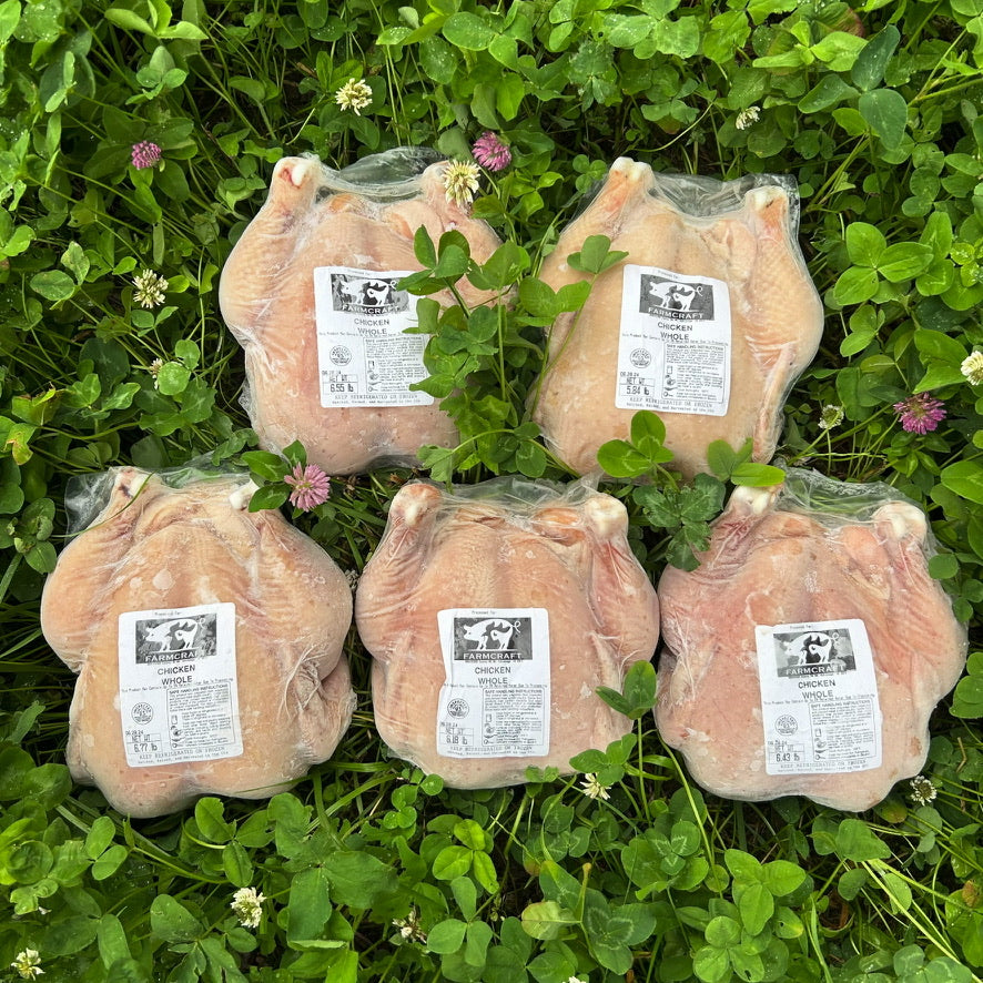 Pasture-Raised & Organic-Fed Whole Chicken (Missing Part)