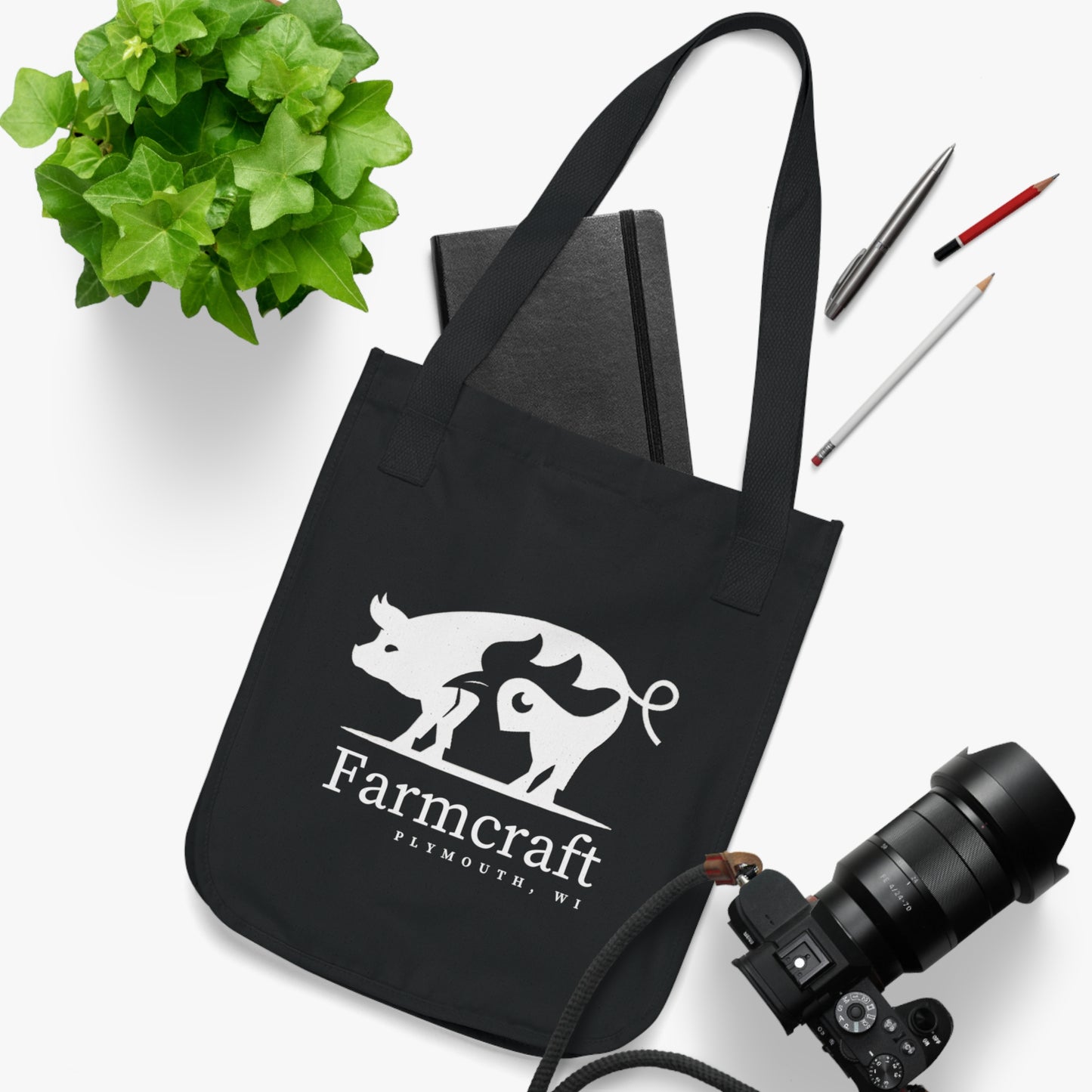 Organic Canvas Tote Bag