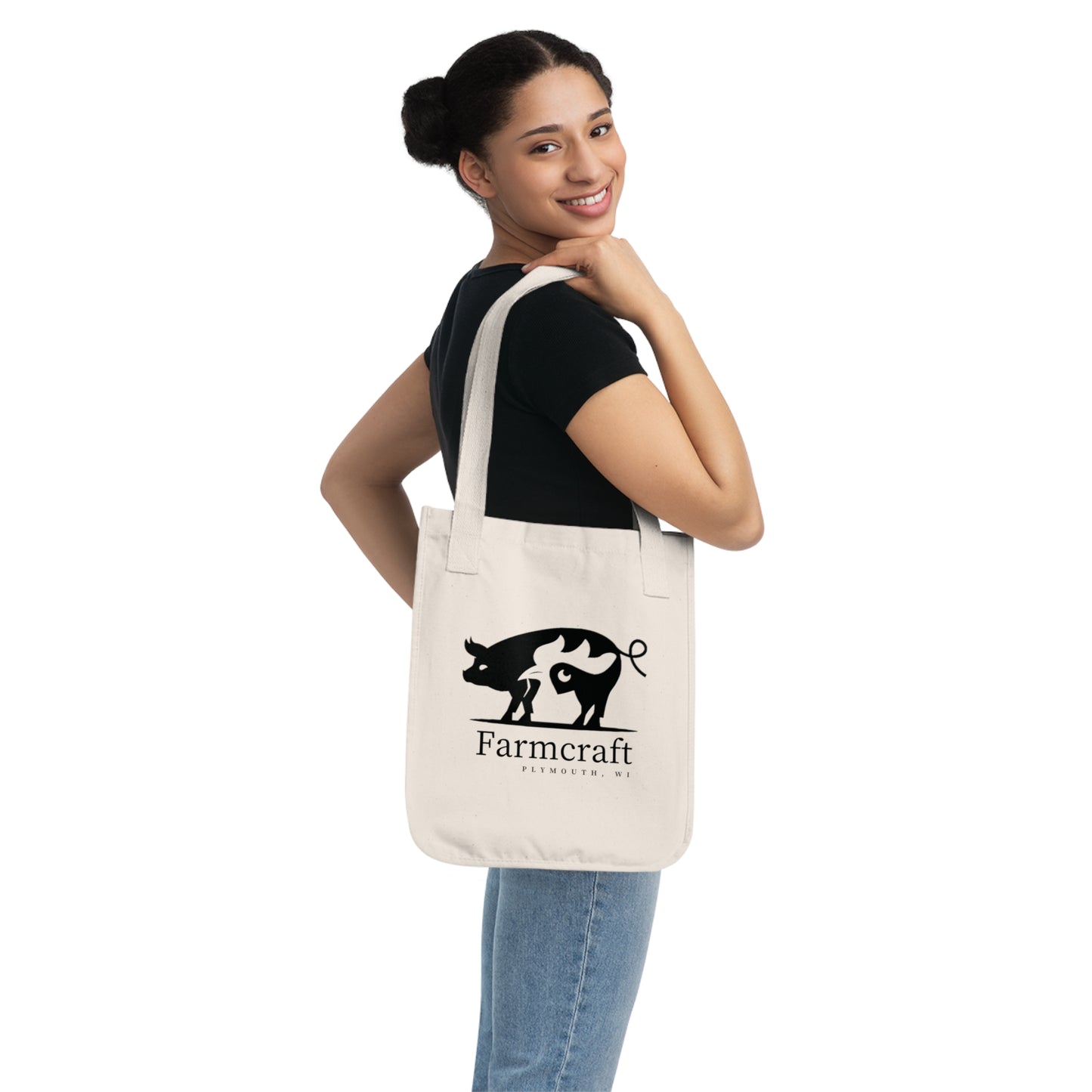 Organic Canvas Tote Bag