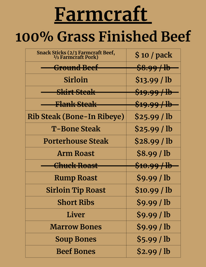 100% Grass Beef