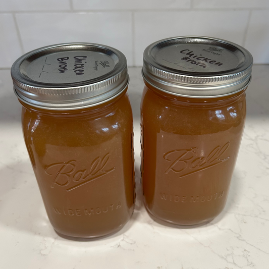 Chicken Bone Broth - 32 Oz Glass Jar