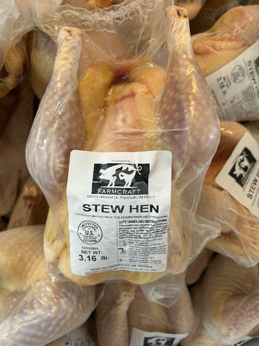 Pasture-Raised & Organic-Fed Stewing Hen
