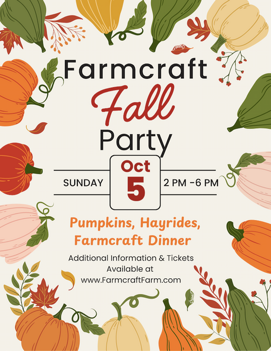 Fall Farm Party! -- October 5, 2025