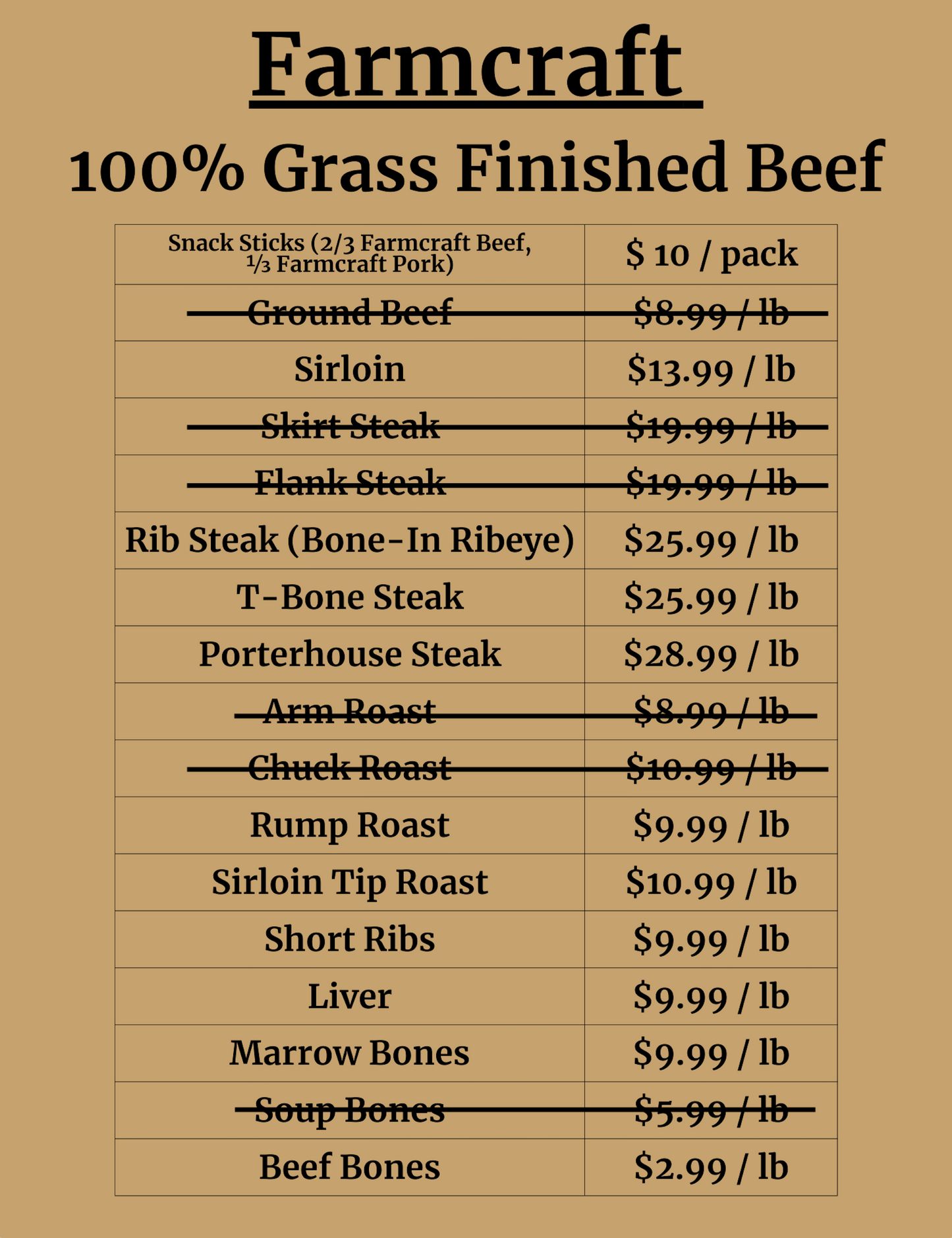 100% Grass Beef