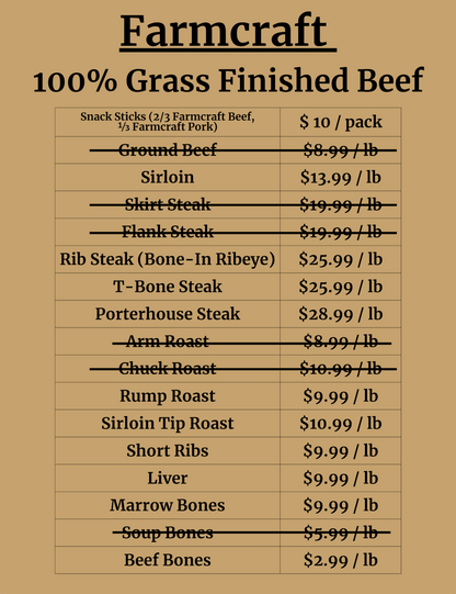 100% Grass Beef